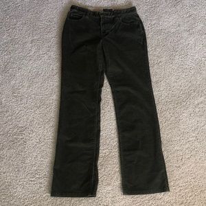 Eddie Bauer Corduroy bootleg pants size 6